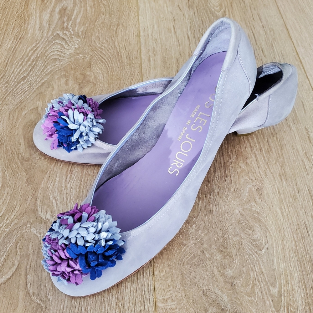 Tous les Jours Lavender Purple Women's Shoes Low Heels
